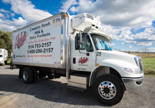 Ritchey's Dairy Delivery Truck